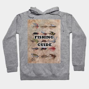 Fishing Guide- trout flies Hoodie